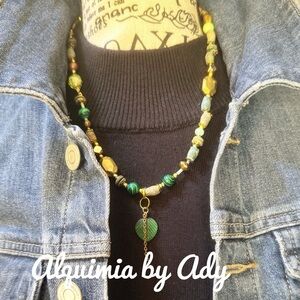Alquimia by Ady Multicolor Beaded Necklace
